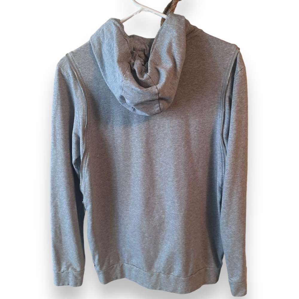 Antony Morato Black Collection Gray Zipper Hoodie - Large - Picture 9 of 11
